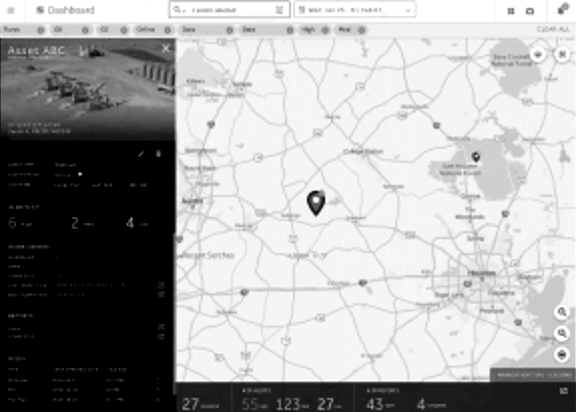 Dashboard asset details expanded